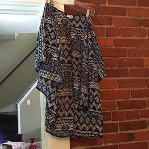 Luluroe size 3(adult small) blue kimono